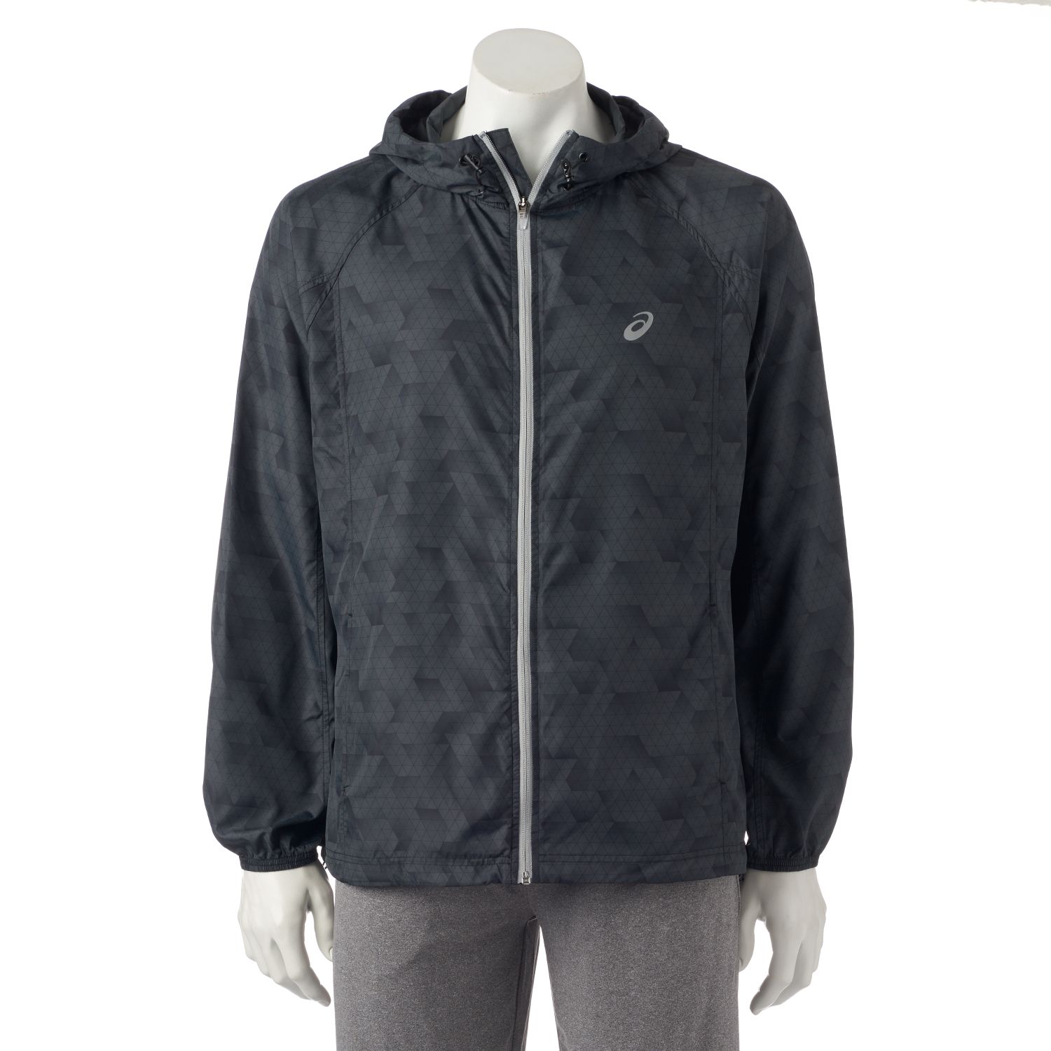 asics packable rain jacket