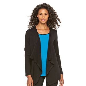 Women's Dana Buchman Mock-Layer Cardigan