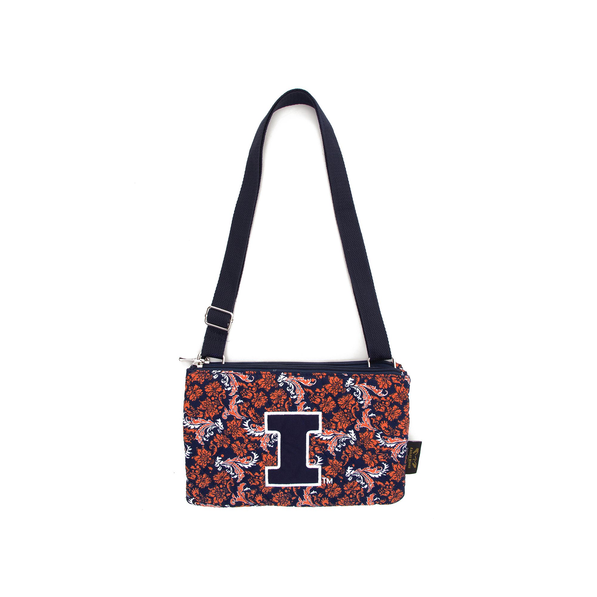 Illinois Fighting Illini Bloom Crossbody Bag, Team