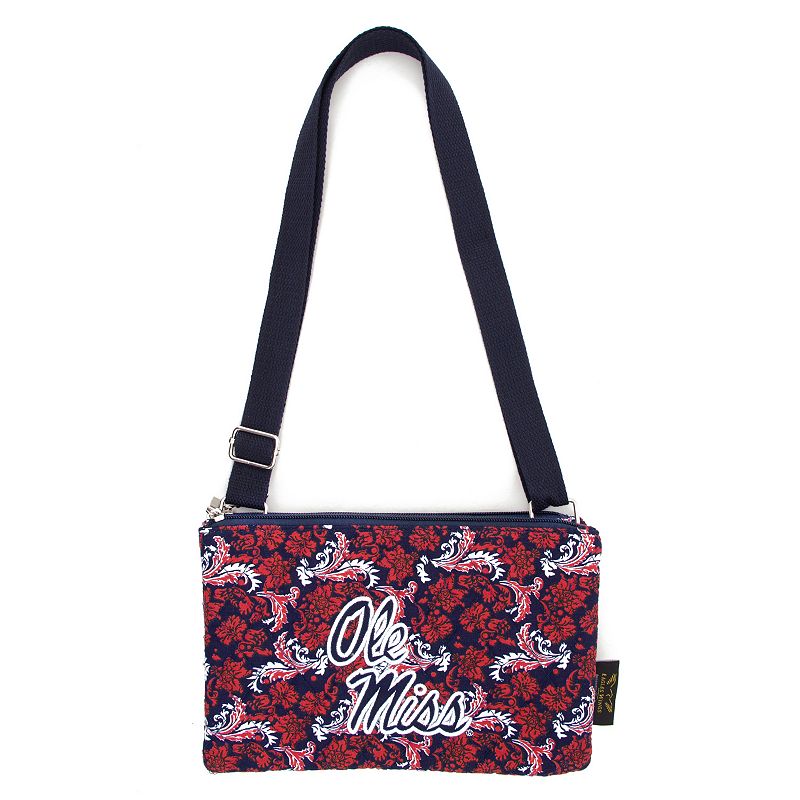 Ole Miss Rebels Bloom Crossbody Bag, Multicolor