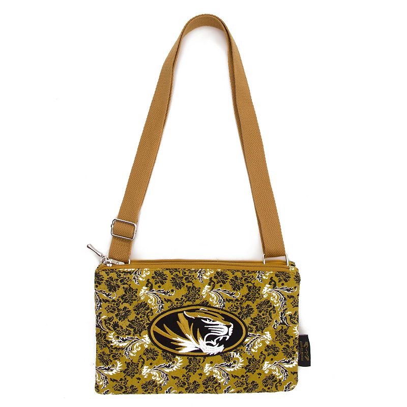 61817438 Missouri Tigers Bloom Crossbody Bag, Multicolor sku 61817438