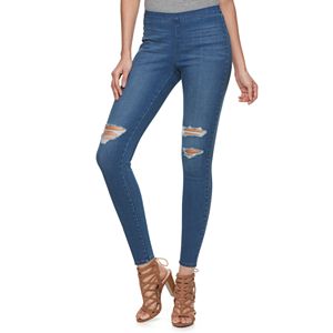 Women's Jennifer Lopez Destructed Jeggings