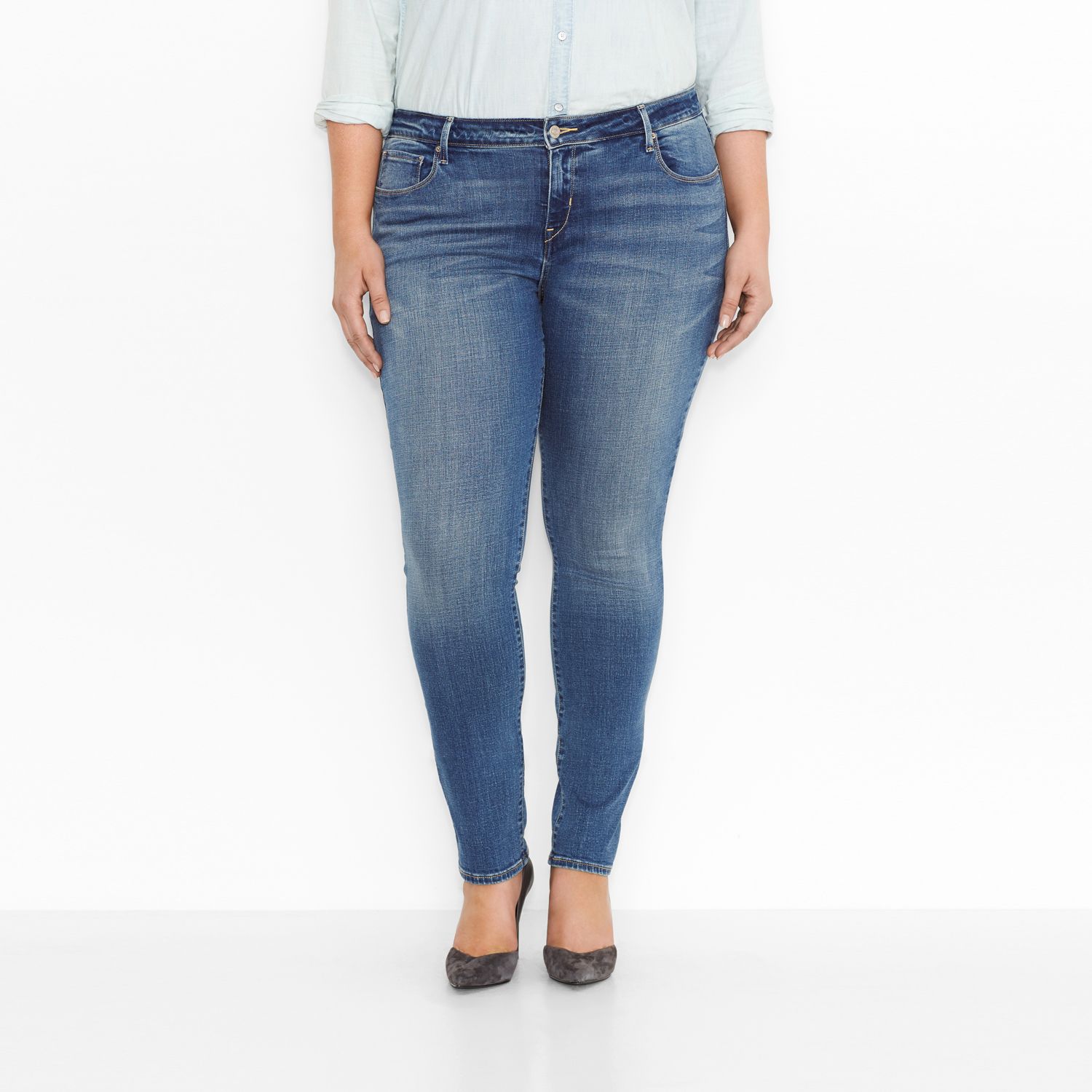 kohls plus size skinny jeans