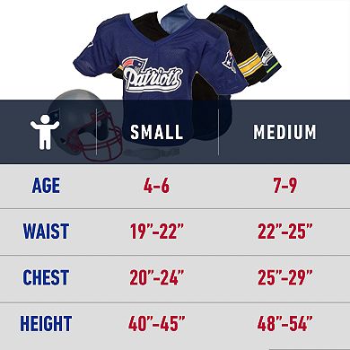 Youth Franklin Los Angeles Rams Football Uniform Set