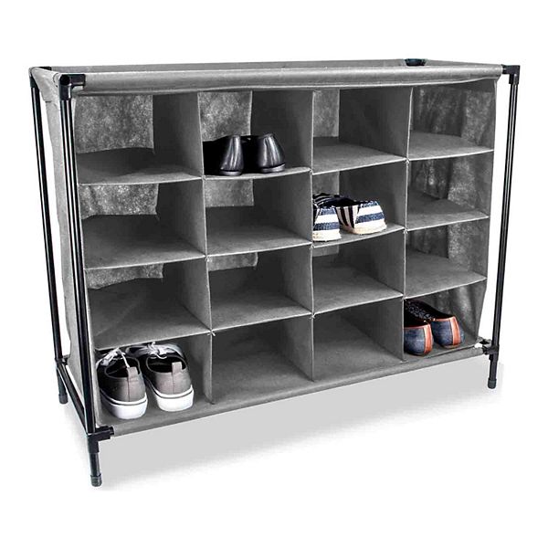 Home Basics 16pair Shoe Rack
