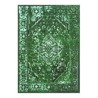 nuLOOM Giza Vintage Reiko Framed Floral Rug