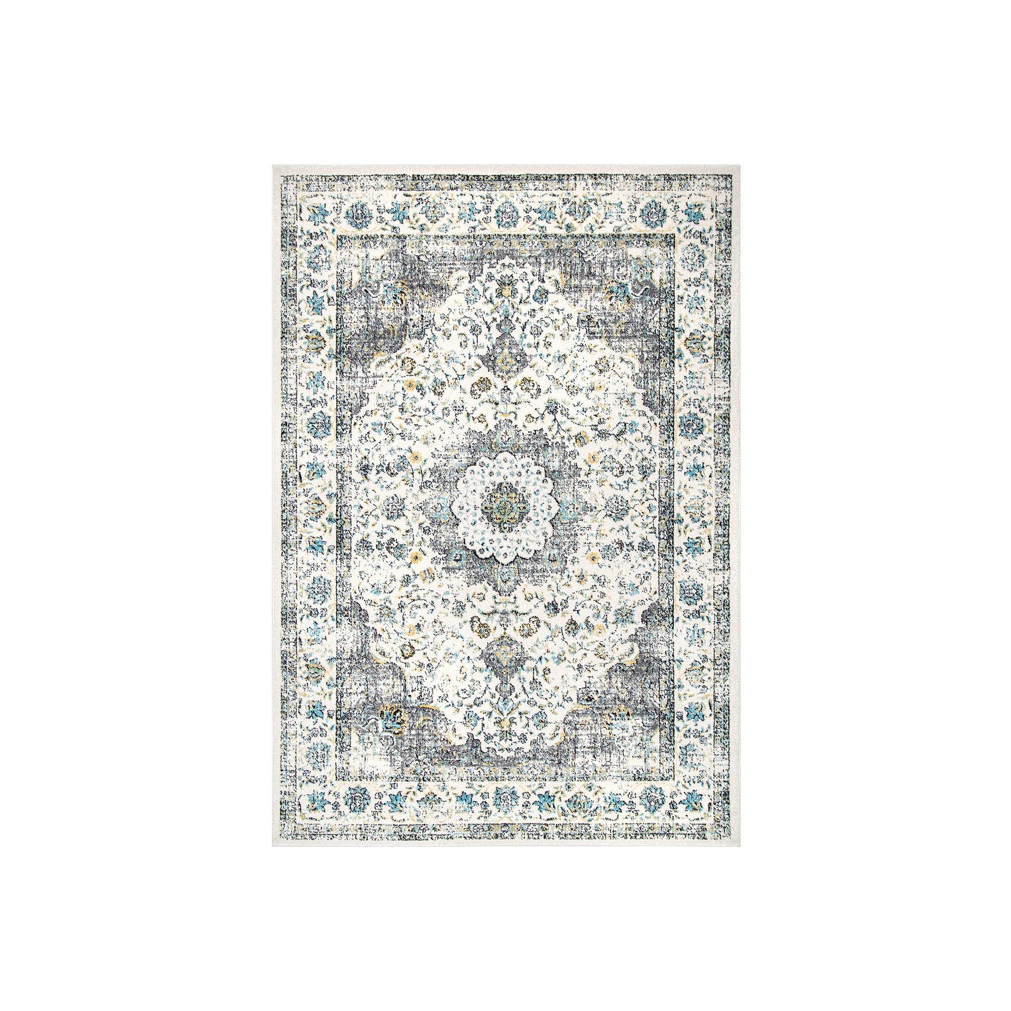 nuLOOM Traditional Medallion Verona Rug, Gray
