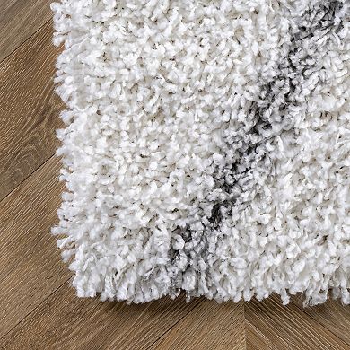 nuLOOM Alvera Easy Shag Lattice Rug