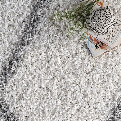 nuLOOM Alvera Easy Shag Lattice Rug