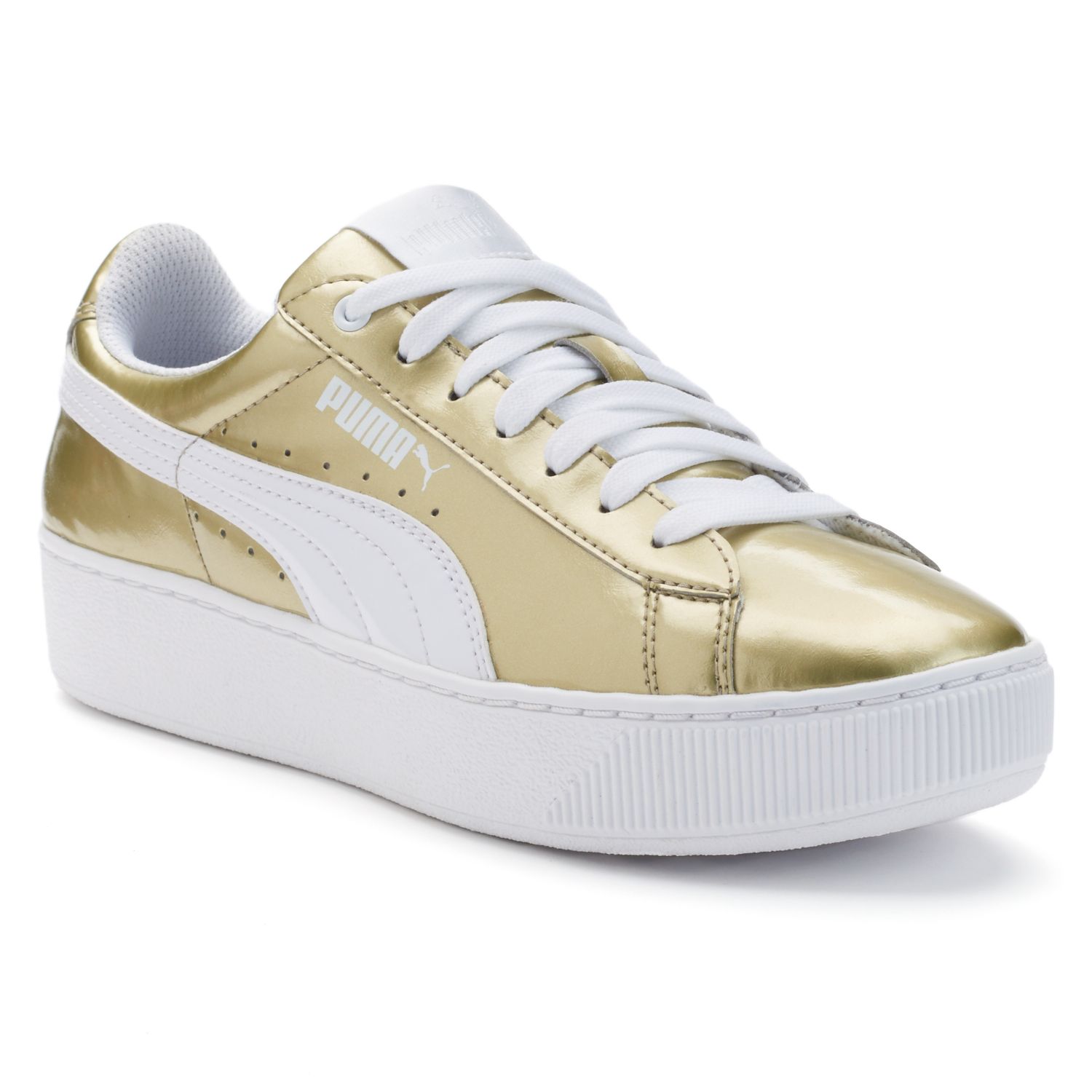 puma vikky platform metallic