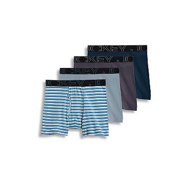 Men's Jockey 4-pack ActiveBlend™ Boxer Briefs