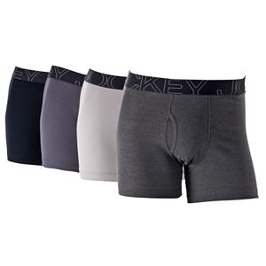 Men's Jockey 4-pack Active Blend Mid-Rise Performance Boxer Briefs