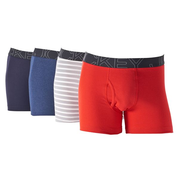 Men's Jockey 4pack ActiveBlend™ Boxer Briefs