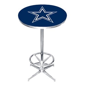 Dallas Cowboys Pub Table, Dallas Cowboys Swivel Bar Stools