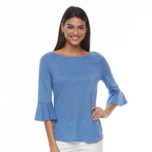 Women's Apt. 9® Striped Bell Tee