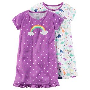 Girls 4-14 Carter's Print Nightgown Set