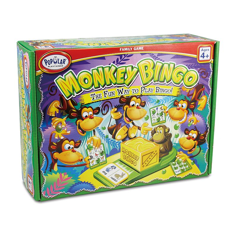 Monkey Bingo by Popular Playthings, Multicolor