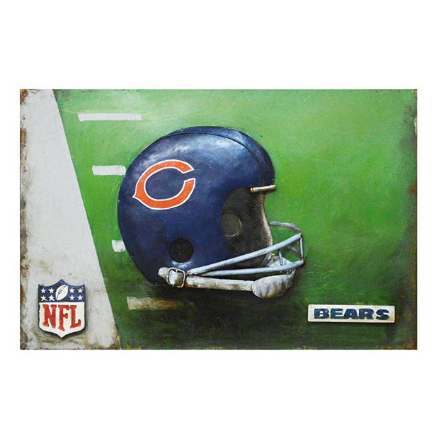 Chicago Bears Wall Art Metal Sign