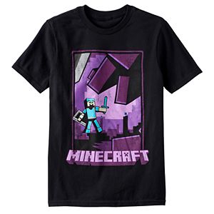 Boys 8-20 Minecraft Tee