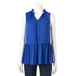 Women's ELLE™ Ruffle Peplum Top