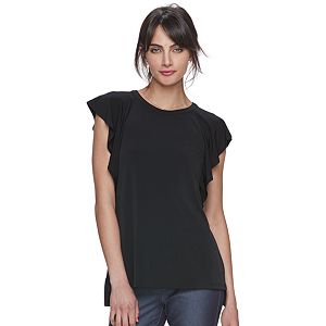 Women's ELLE™ Ruffle Tee