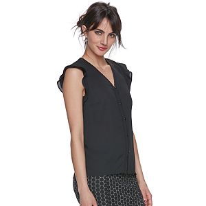 Women's ELLE™ Flutter Top