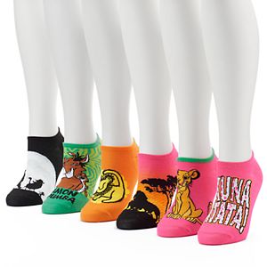 Women's 6-pk. Disney's The Lion King No-Show Socks