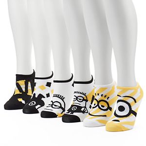 Women's 6-pk. Despicable Me Minions No-Show Socks