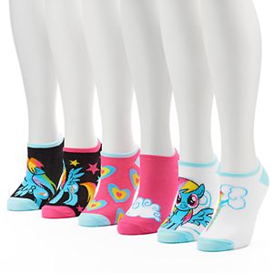 Women's 6-pk. My Little Pony No-Show Socks