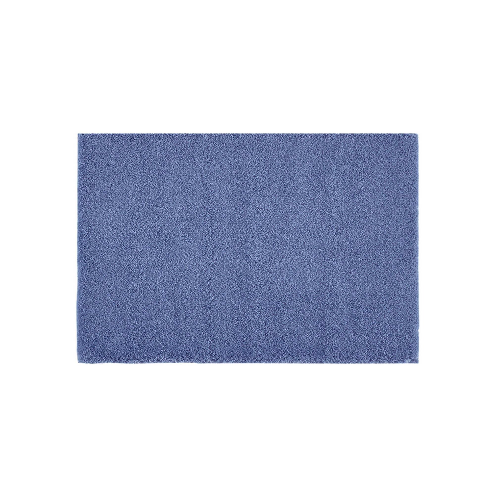Madison Park Signature 30-in. Marshmallow Bathroom Rug, Medium Blue