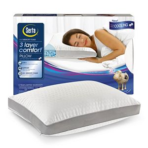 Serta Three Layer Comfort Pillow