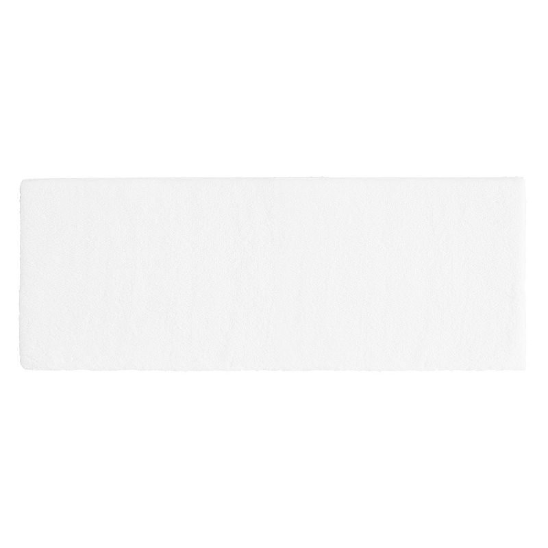 24"x72" Marshmallow Bath Rug White