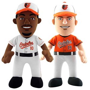 Bleacher Creatures Baltimore Orioles Dynamic Duos Adam Jones & Chris Davis Plush Figure Set