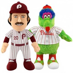 Bleacher Creatures Philadelphia Phillies Dynamic Duos Mike Schmidt & Phillie Phanatic Plush Figure Set