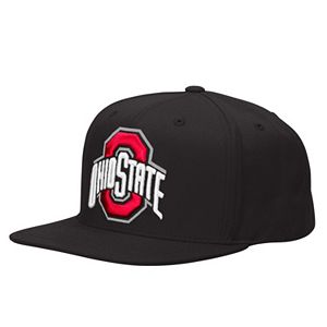 Men's Ohio State Buckeyes Touchback Flat-Brim Snapback Cap