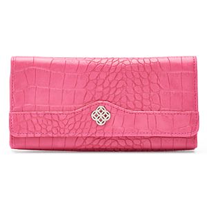 Croft & Barrow® File Master RFID-Blocking Medallion Clutch