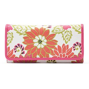 Croft & Barrow® File Master RFID-Blocking Floral Clutch