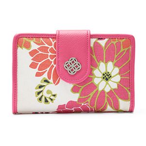 Croft & Barrow® Abbey Indexer RFID-Blocking Floral Medallion Wallet