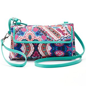 Croft & Barrow® Chelsea Safe Keeper RFID-Blocking Floral Crossbody Bag