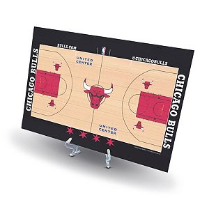 Chicago Bulls Replica Basketball Court Display