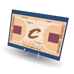 Cleveland Cavaliers Replica Basketball Court Display