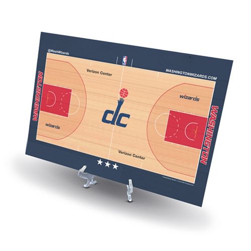 Washington Wizards Replica Basketball Court Display
