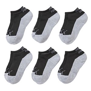 Boys PUMA Low-Cut Socks 6-Pack