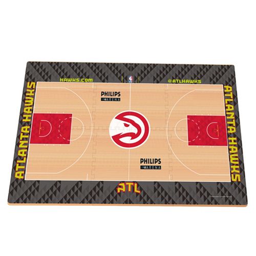Atlanta Hawks Replica Basketball Court Foam Puzzle Floor