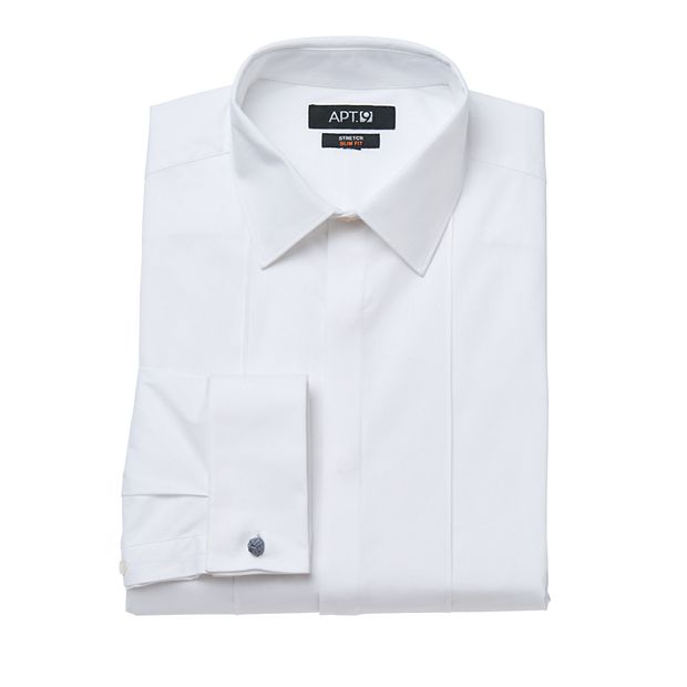 Apt. 9 Slim Fit Stretch Spread Collar Dress Shirt, $24