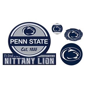Penn State Nittany Lions Game Day 4-Piece Magnet Set