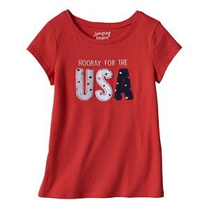 Girls 4-10 Jumping Beans® Short Sleeve 