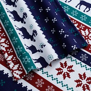 North Pole 2-pack Printed Luxury Cotton Flannel Pillowcase
