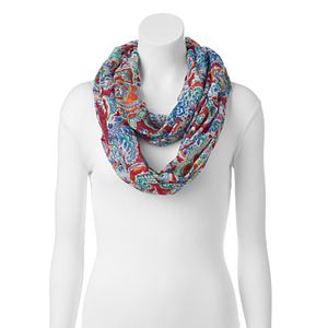 Chaps Artistic Paisley Infinity Scarf