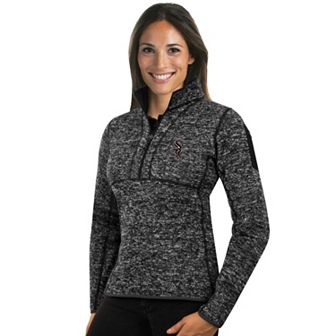 Women's Antigua Chicago White Sox Fortune Midweight Pullover Sweater